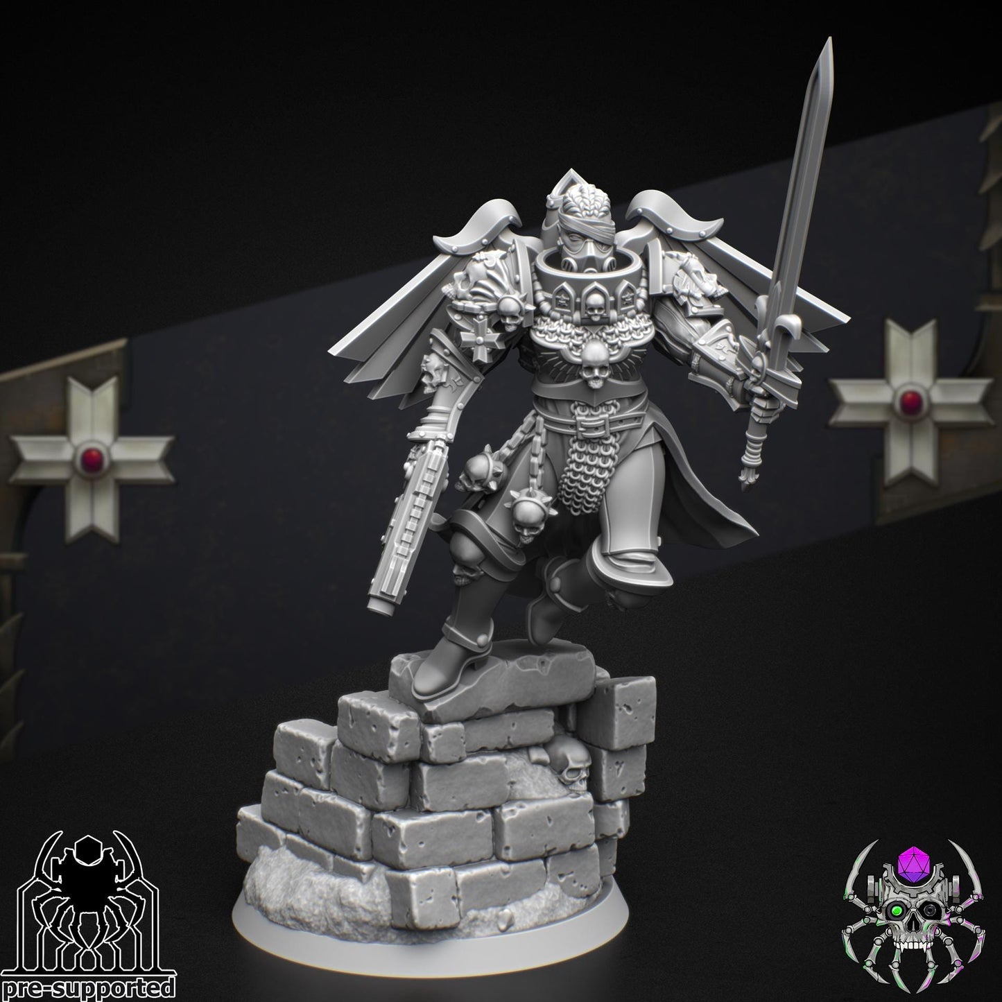 Widows Ishim Squad | EightLegs Miniatures | 3D printed Miniature | OPR compatible