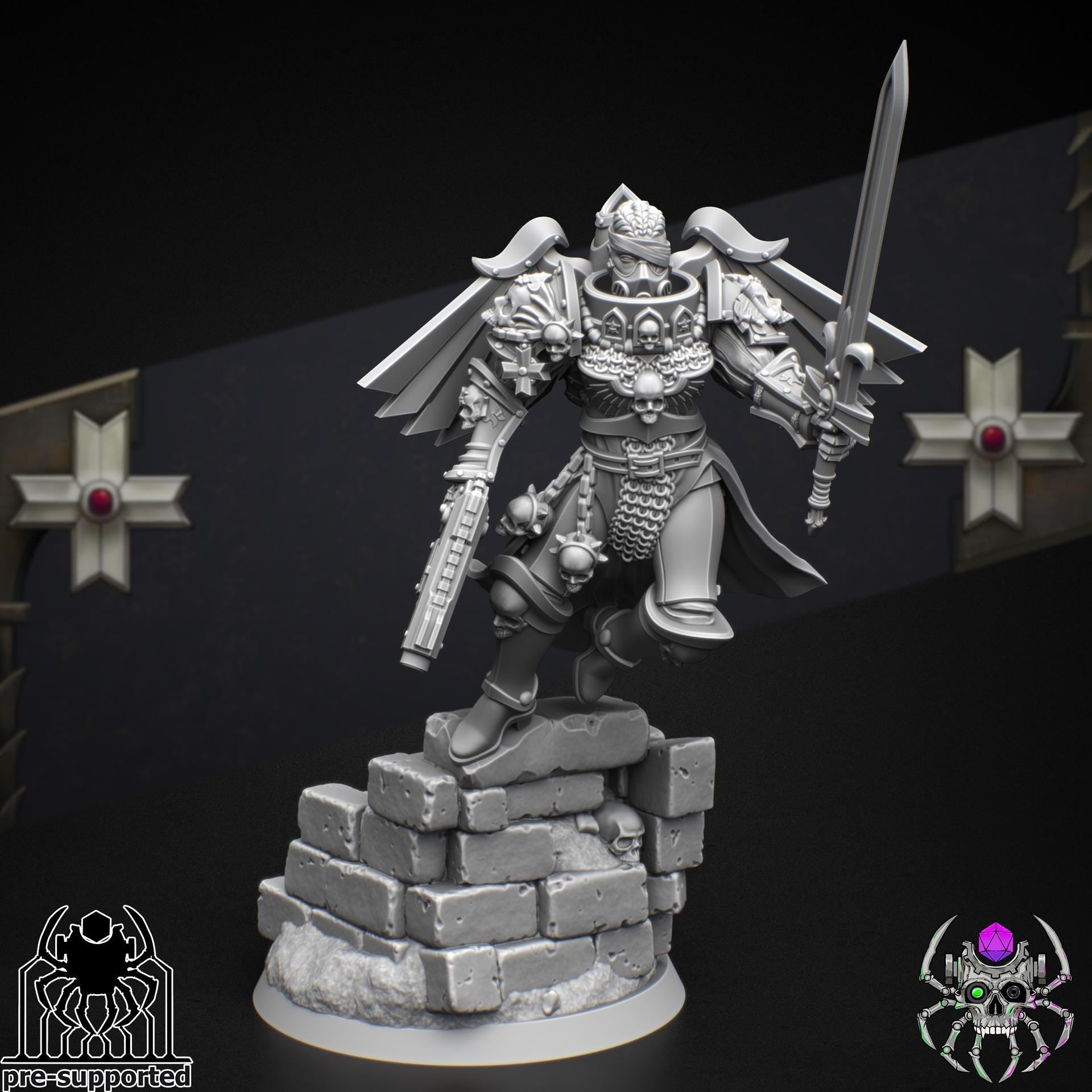 Widows Ishim Squad | EightLegs Miniatures | 3D printed Miniature | OPR compatible