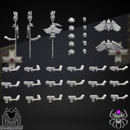 Widows Ishim Squad | EightLegs Miniatures | 3D printed Miniature | OPR compatible