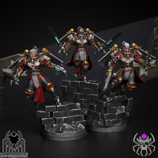 Widows Ishim Squad | EightLegs Miniatures | 3D printed Miniature | OPR compatible