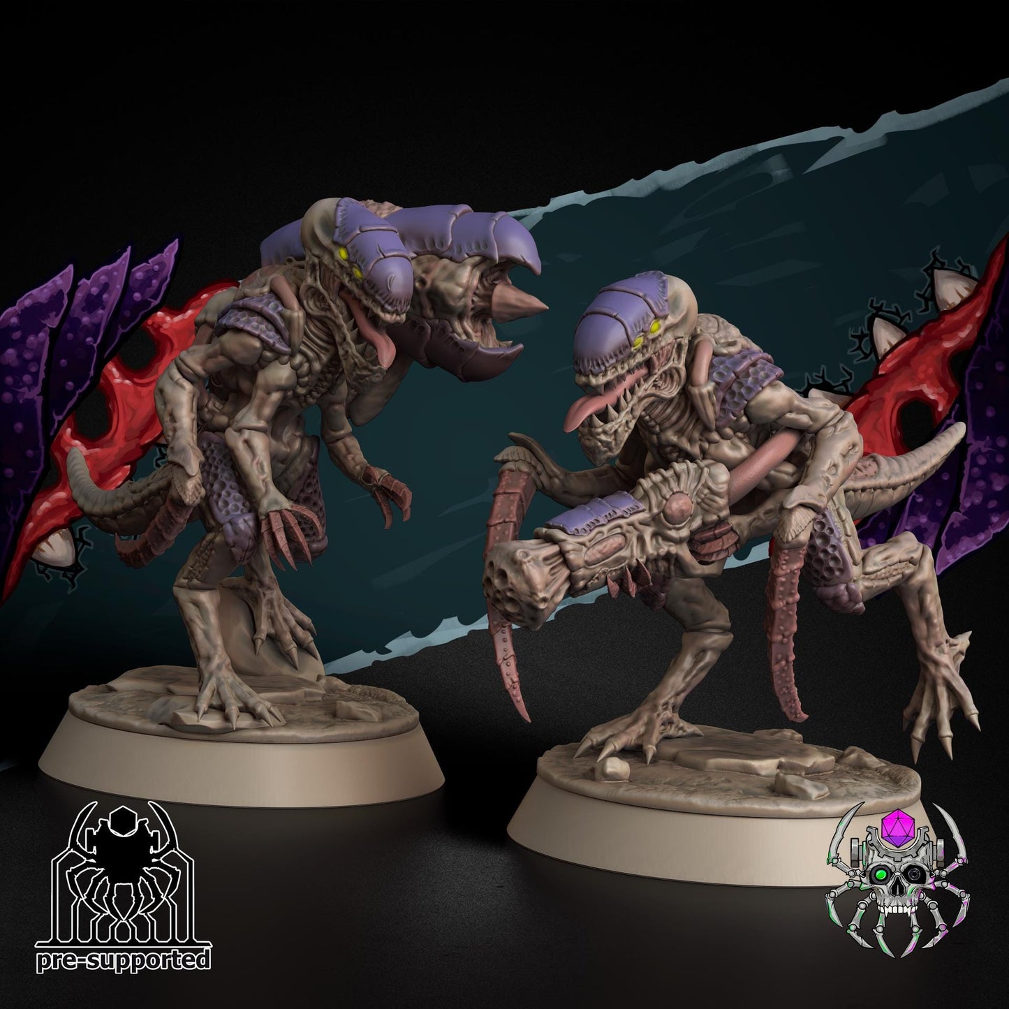 Destroyers of The Hive | EightLegs Miniatures | 3D printed Miniature | OPR compatible