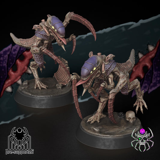 Clawed destroyers of The Hive | EightLegs Miniatures | 3D printed Miniature | OPR compatible