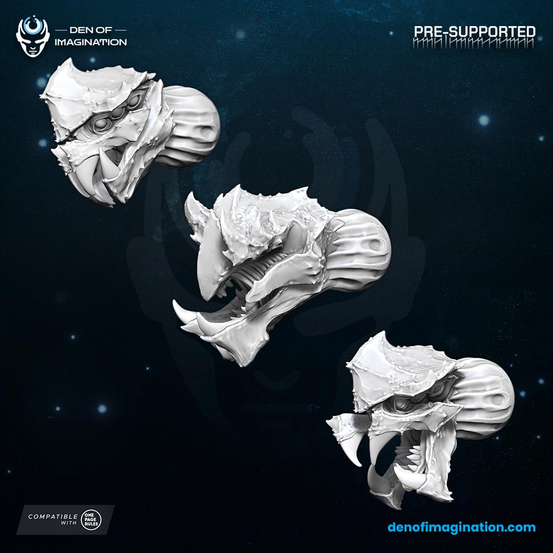 Hive Kelth Nestwardens | WildMesh | 3D printed Miniature | OPR compatible