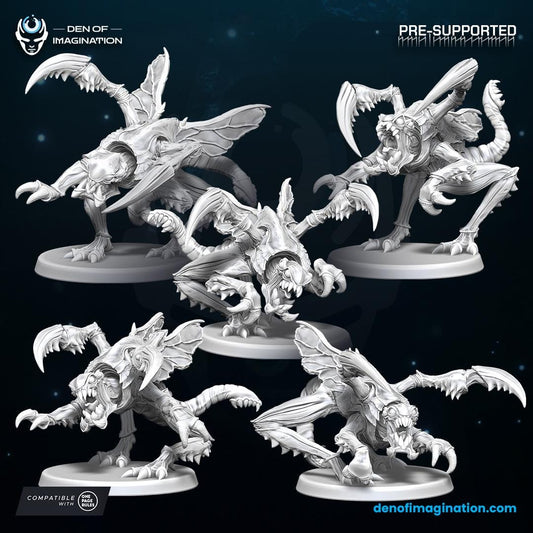 Hive Kelth Runner | WildMesh | 3D printed Miniature | OPR compatible