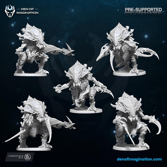 Hive Kelth Warriors | WildMesh | 3D printed Miniature | OPR compatible