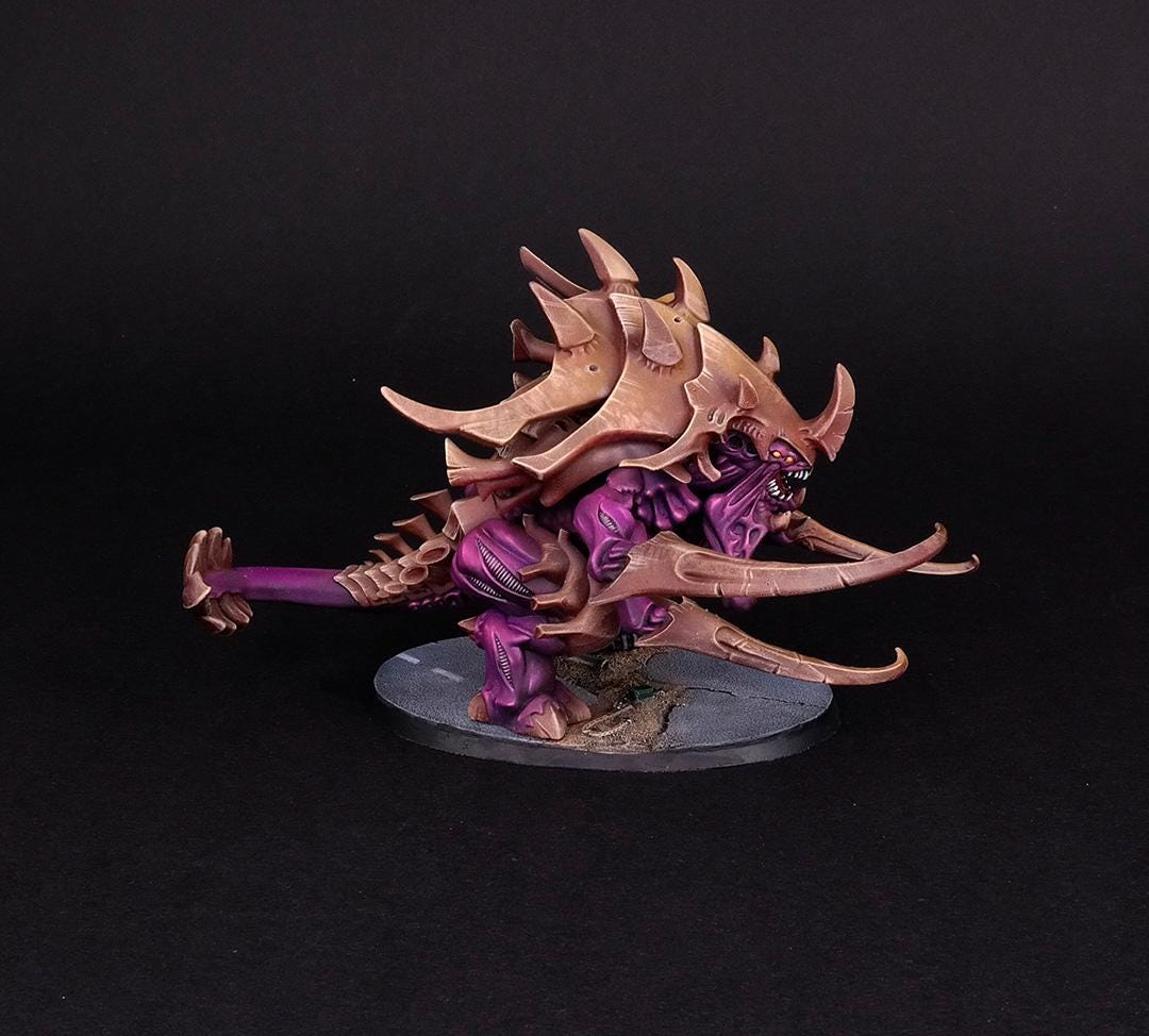 Ultrafex Hive Kelt Ram | WildMesh | 3D printed Miniature | OPR compatible
