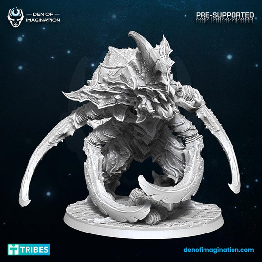 Ultrafex Prime Hive Kelt Ram | WildMesh | 3D printed Miniature | OPR compatible