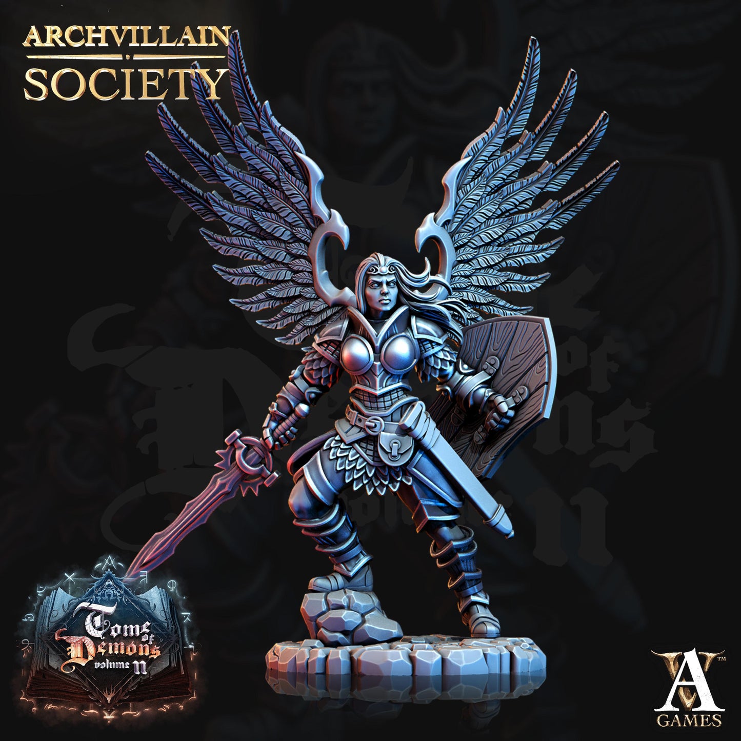 Archvillain Games : Archvillain Society Vol. VII | 3D printed miniatures |Tabletop Games 32 mm | Dungeons and Dragons | Wargame | RPG