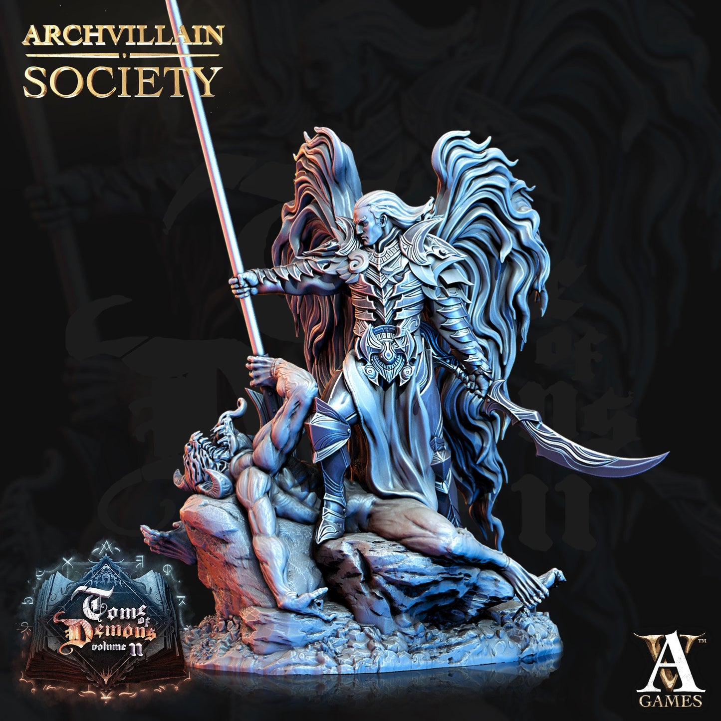 Archvillain Games : Archvillain Society Vol. VII | 3D printed miniatures |Tabletop Games 32 mm | Dungeons and Dragons | Wargame | RPG
