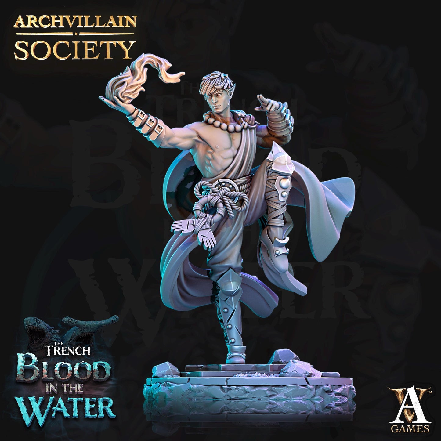 Archvillain Games : Archvillain Society Vol. VIII | 3D printed miniatures |Tabletop Games 32 mm | Dungeons and Dragons | Wargame | RPG