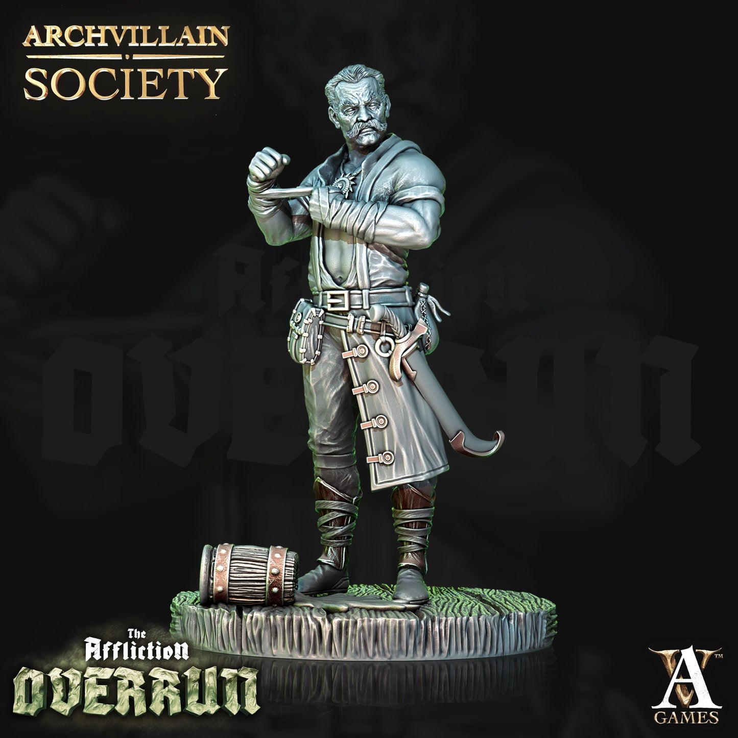 Archvillain Games : Archvillain Society Vol. IX | 3D printed miniatures |Tabletop Games 32 mm | Dungeons and Dragons | Wargame | RPG