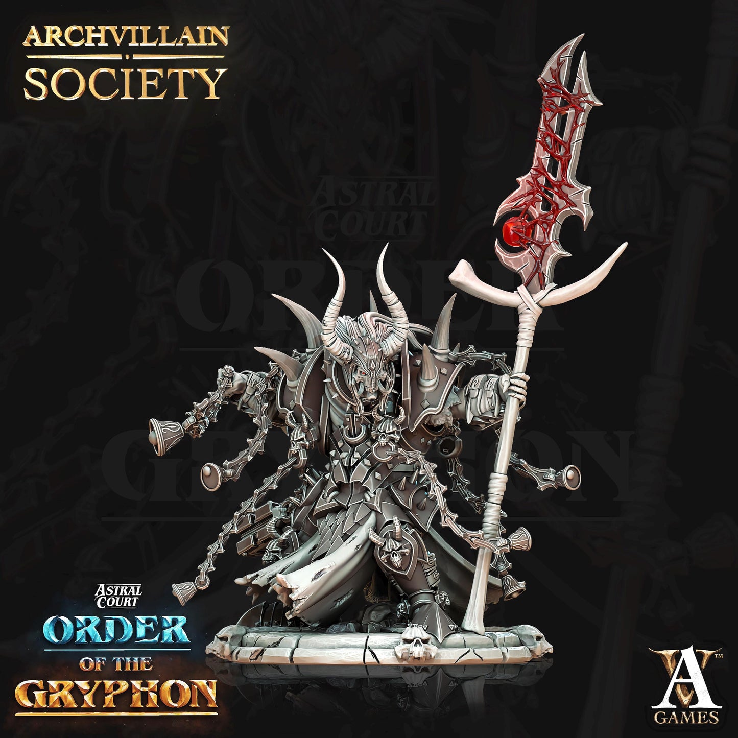 Archvillain Games : Archvillain Society Vol. XI | 3D printed miniatures |Tabletop Games 32 mm | Dungeons and Dragons | Wargame | RPG