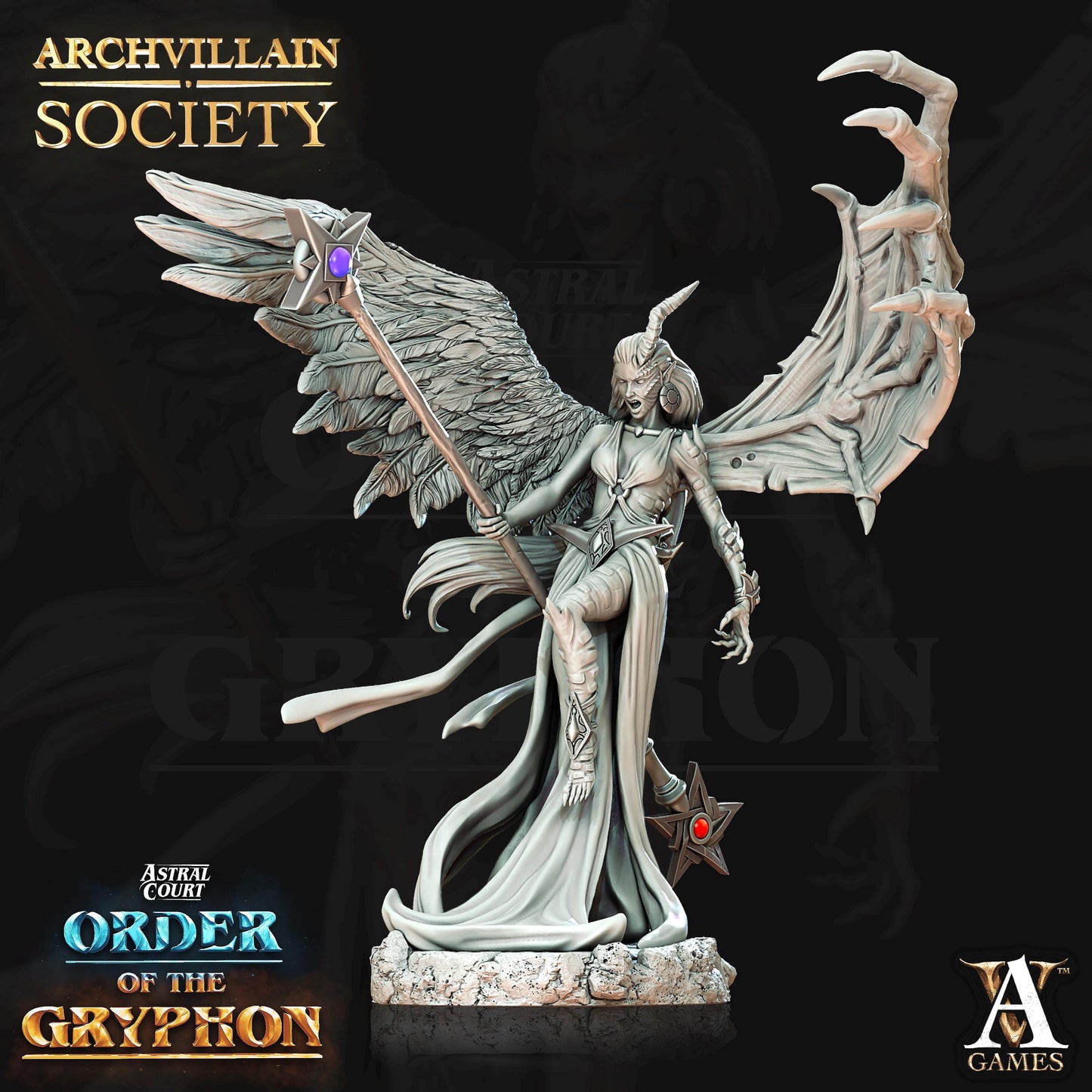 Archvillain Games : Archvillain Society Vol. XI | 3D printed miniatures |Tabletop Games 32 mm | Dungeons and Dragons | Wargame | RPG