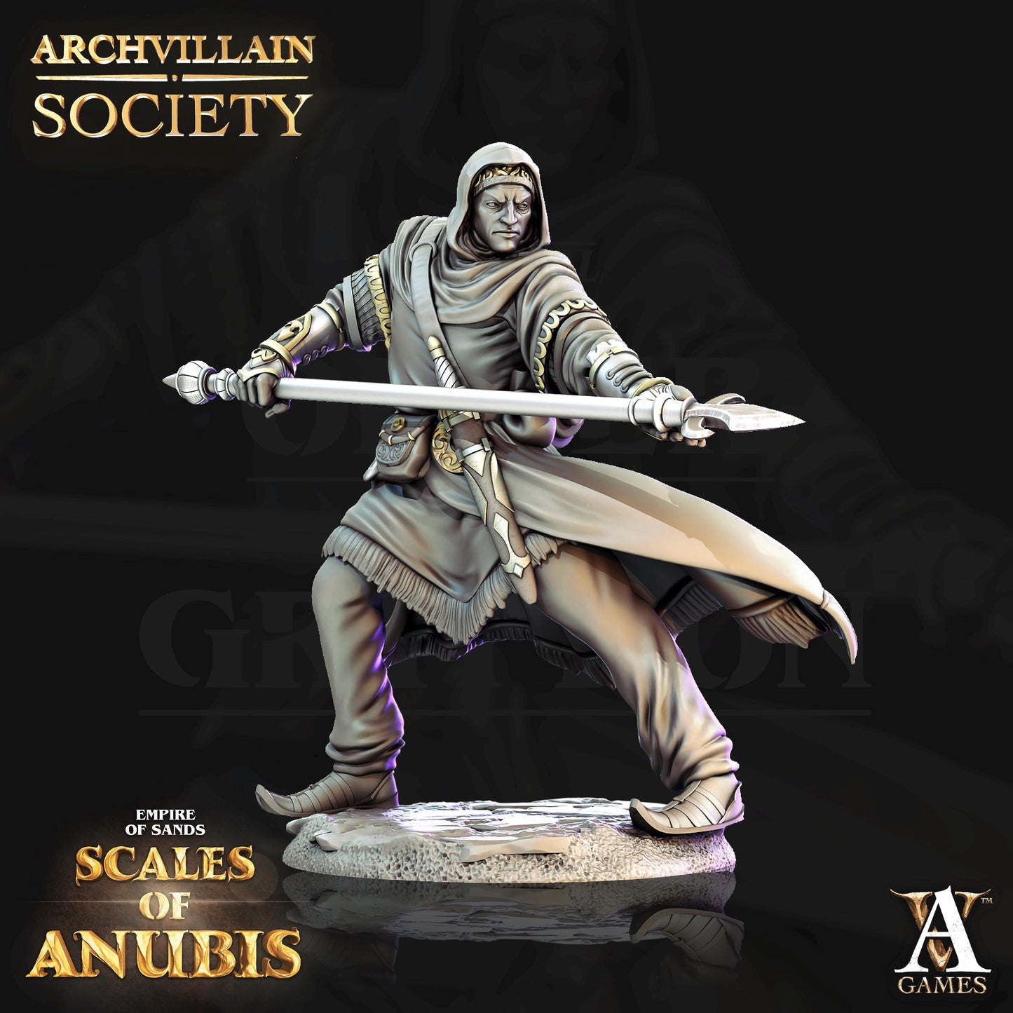 Archvillain Games : Archvillain Society Vol. XII | 3D printed miniatures |Tabletop Games 32 mm | Dungeons and Dragons | Wargame | RPG