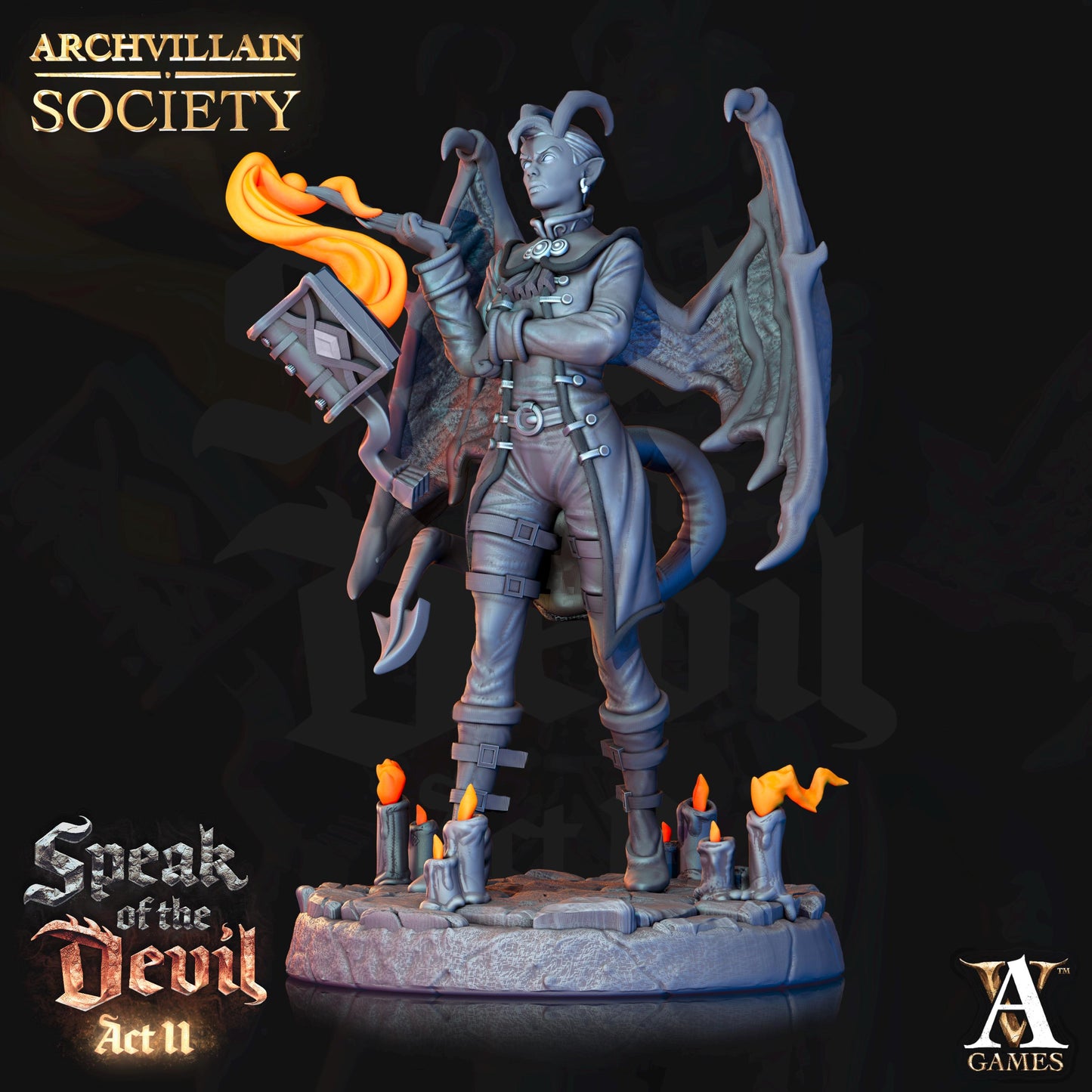 Archvillain Games : Archvillain Society Vol. XIII | 3D printed miniatures |Tabletop Games 32 mm | Dungeons and Dragons | Wargame | RPG