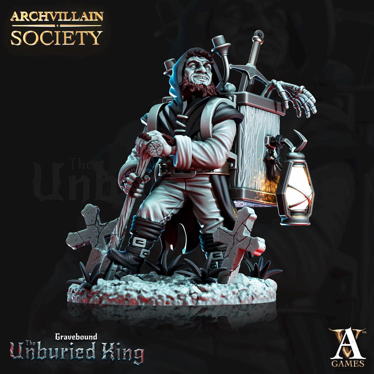Archvillain Games : Archvillain Society Vol. XX | 3D printed miniatures |Tabletop Games 32 mm | Dungeons and Dragons | Wargame | RPG