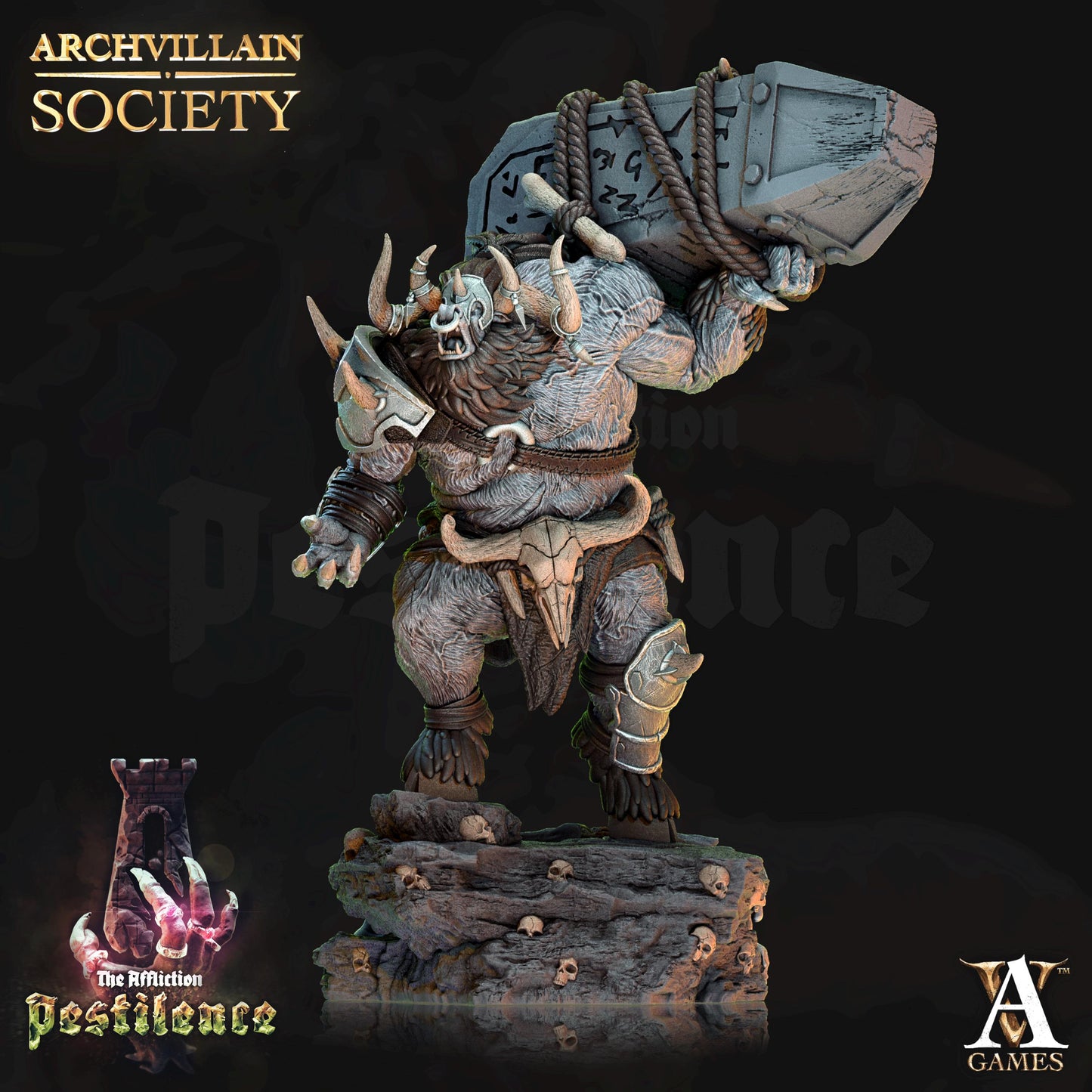 Archvillain Games : Archvillain Society Vol. XXIII | 3D printed miniatures |Tabletop Games 32 mm | Dungeons and Dragons | Wargame | RPG