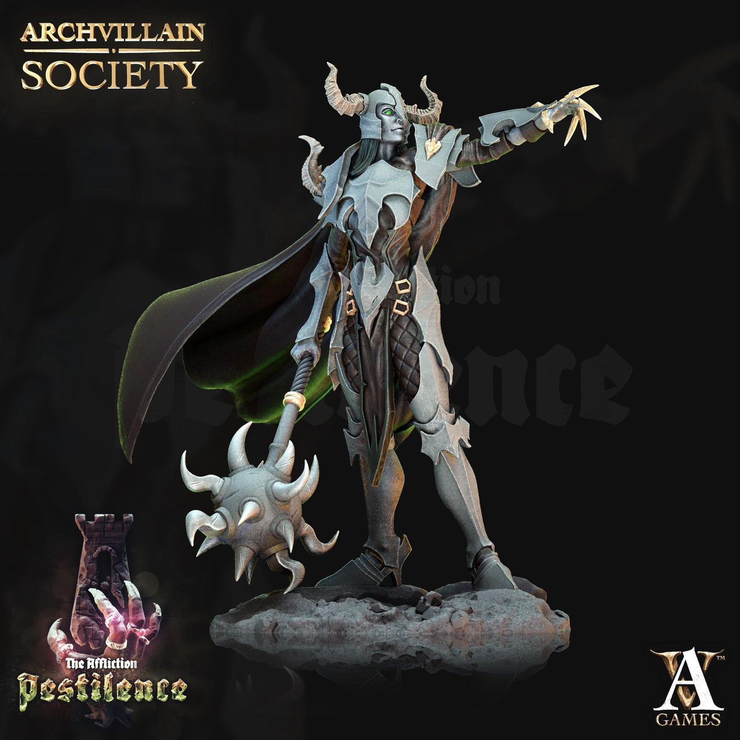 Archvillain Games : Archvillain Society Vol. XXIII | 3D printed miniatures |Tabletop Games 32 mm | Dungeons and Dragons | Wargame | RPG