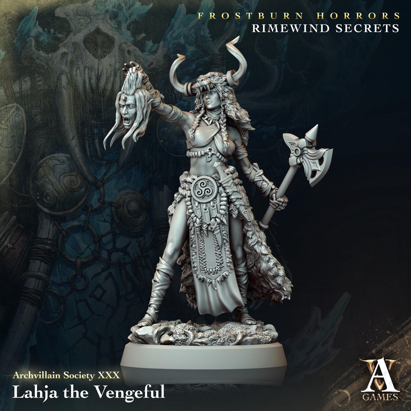 Archvillain Games : Archvillain Society Vol. XXX | 3D printed miniatures |Tabletop Games 32 mm | Dungeons and Dragons | Wargame | RPG