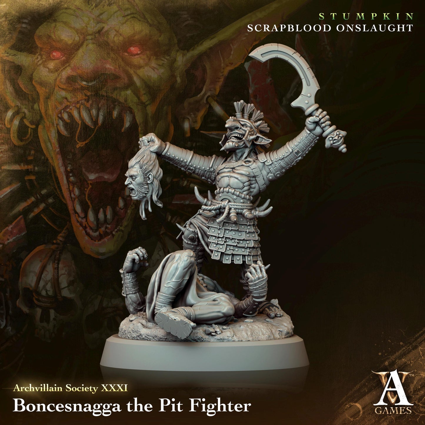 Archvillain Games : Archvillain Society Vol. XXXI | 3D printed miniatures |Tabletop Games 32 mm | Dungeons and Dragons | Wargame | RPG