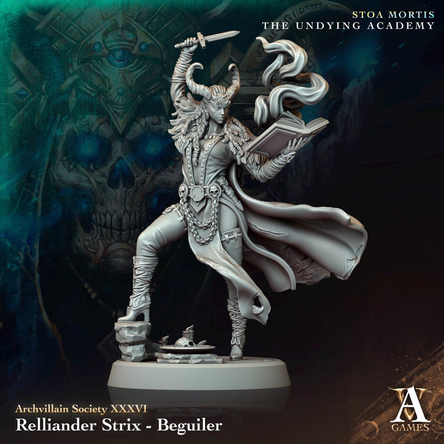 Archvillain Games : Archvillain Society Vol. XXXVI | 3D printed miniatures |Tabletop Games 32 mm | Dungeons and Dragons | Wargame | RPG