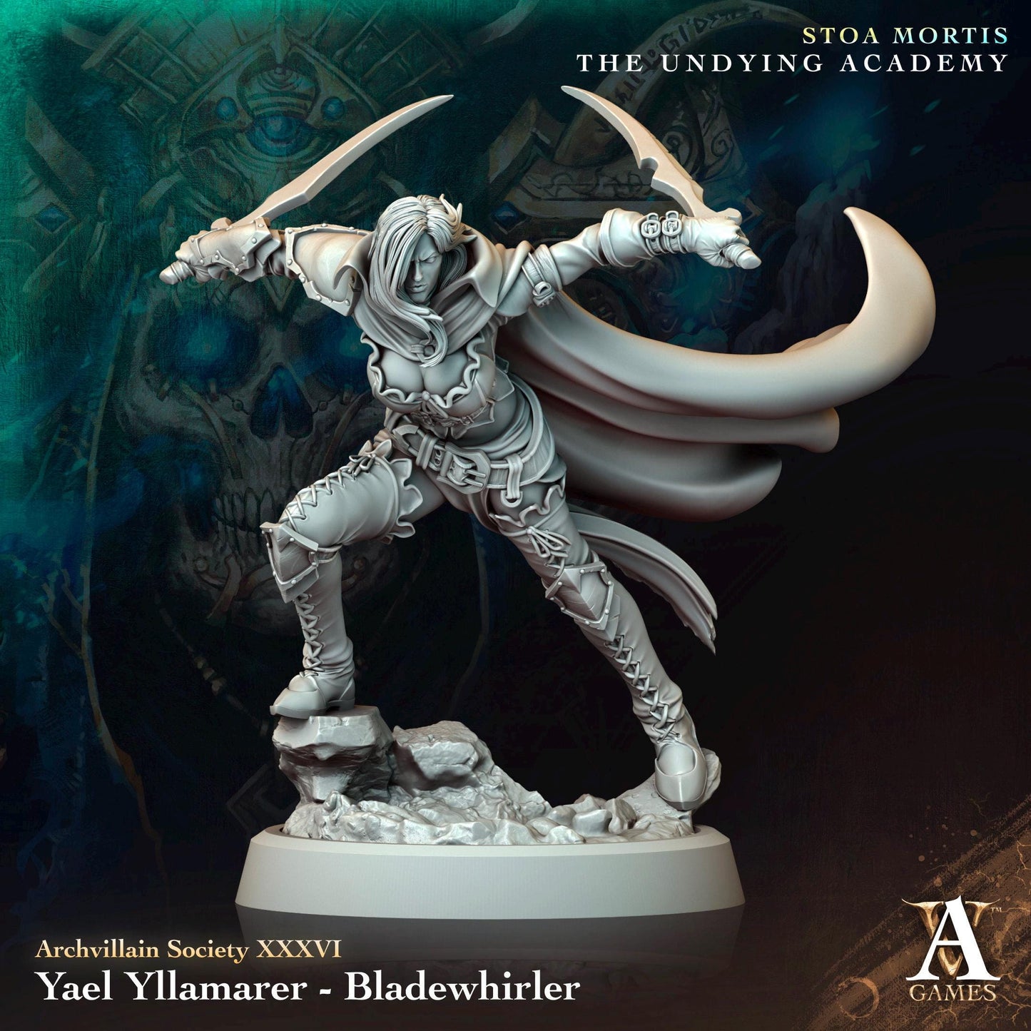 Archvillain Games : Archvillain Society Vol. XXXVI | 3D printed miniatures |Tabletop Games 32 mm | Dungeons and Dragons | Wargame | RPG