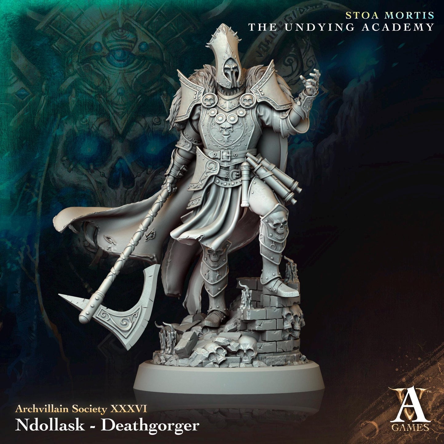 Archvillain Games : Archvillain Society Vol. XXXVI | 3D printed miniatures |Tabletop Games 32 mm | Dungeons and Dragons | Wargame | RPG