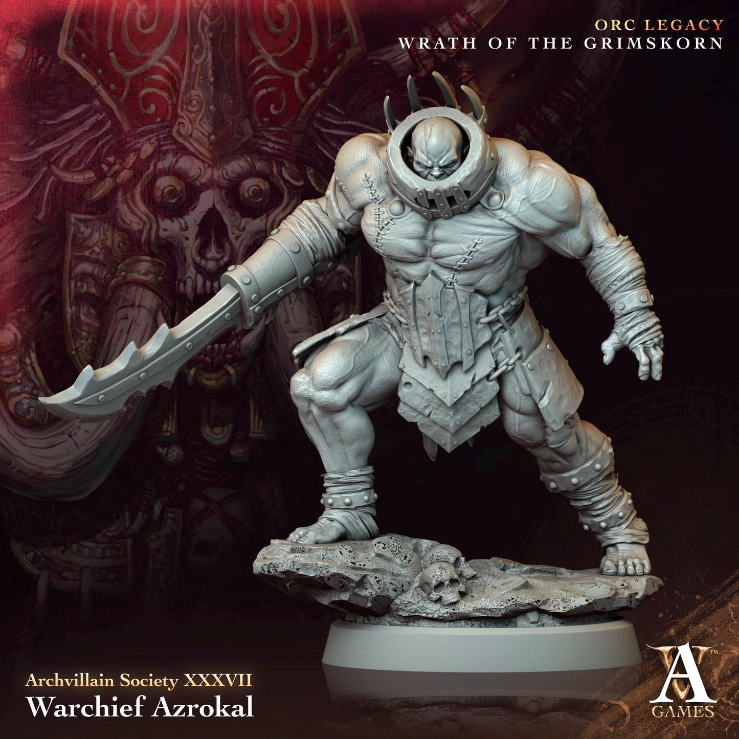 Archvillain Games : Archvillain Society Vol. XXXVII | 3D printed miniatures |Tabletop Games 32 mm | Dungeons and Dragons | Wargame | RPG