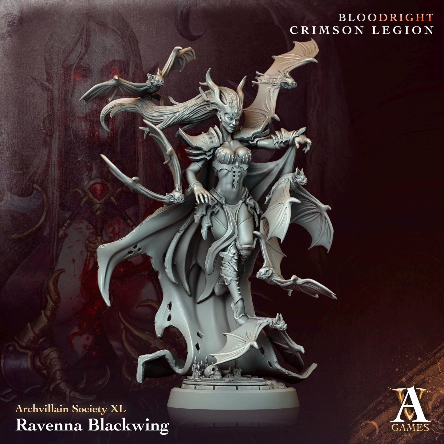 Archvillain Games : Archvillain Society Vol. XL | 3D printed miniatures |Tabletop Games 32 mm | Dungeons and Dragons | Wargame | RPG