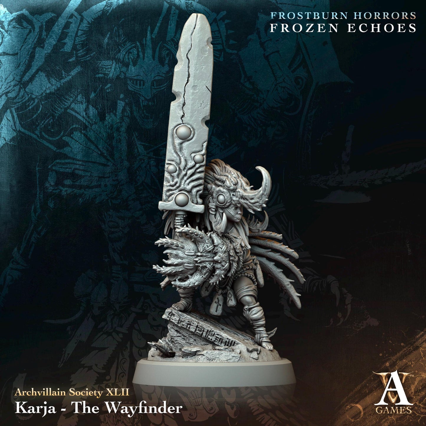 Archvillain Games : Archvillain Society Vol. XLII | 3D printed miniatures |Tabletop Games 32 mm | Dungeons and Dragons | Wargame | RPG