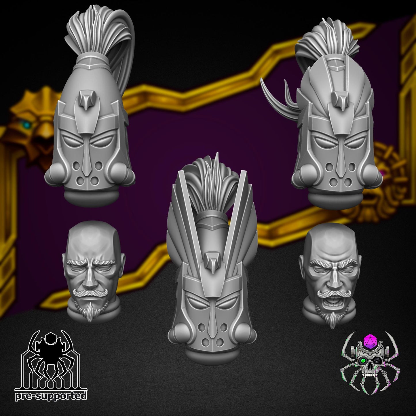 Eternal Vigilance of Inperatorius Vindex | EightLegsMiniatures | Wargaming | Tabletop game | 3D printed miniature | OPR compatible