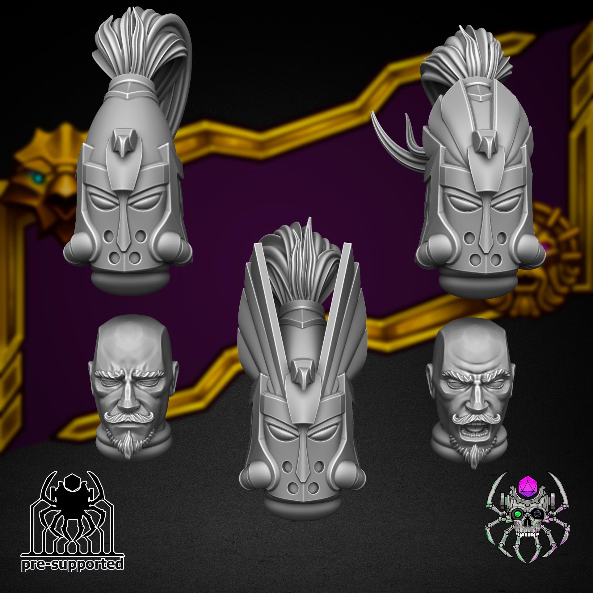 Eternal Vigilance of Inperatorius Vindex | EightLegsMiniatures | Wargaming | Tabletop game | 3D printed miniature | OPR compatible