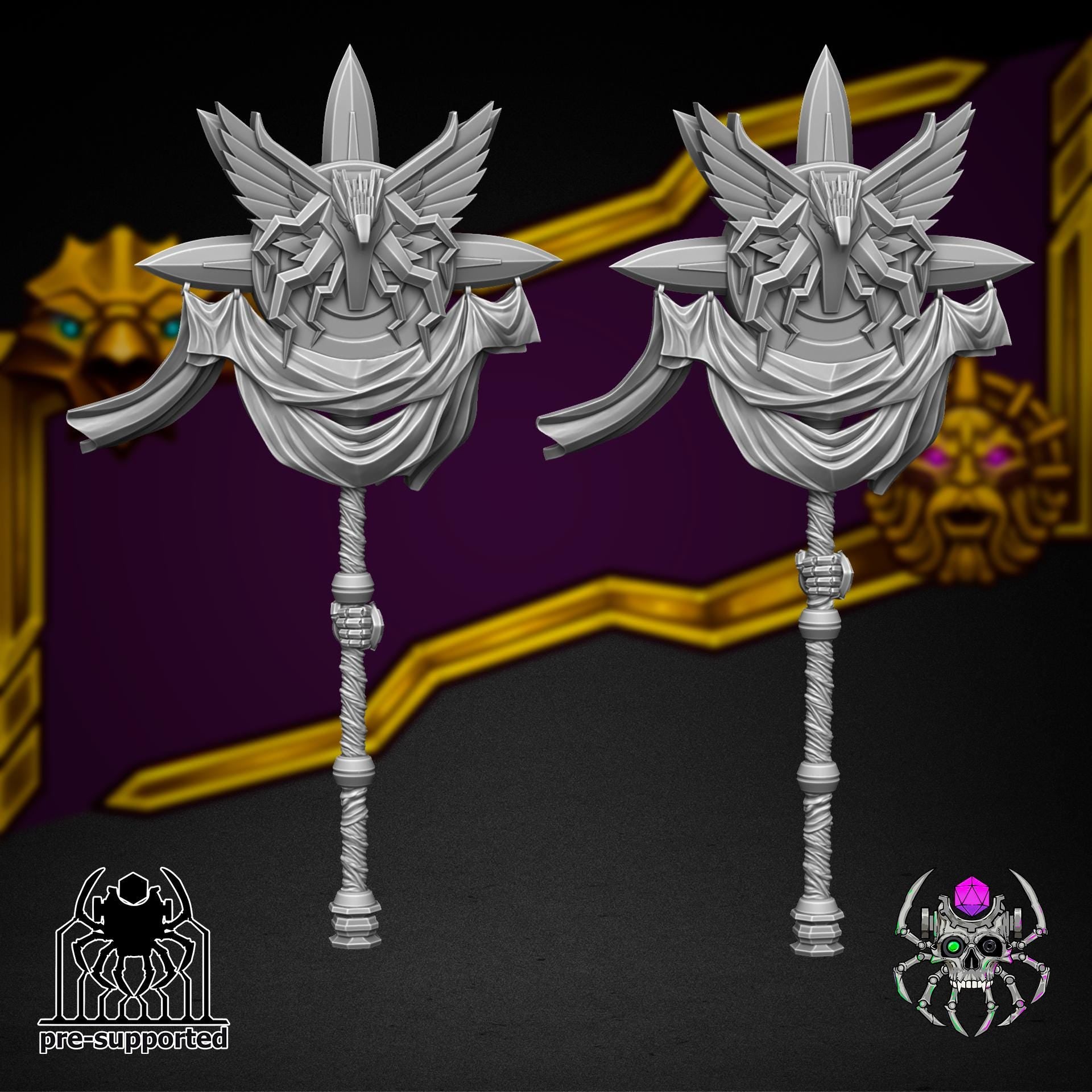 Eternal Vigilance of Inperatorius Vindex | EightLegsMiniatures | Wargaming | Tabletop game | 3D printed miniature | OPR compatible