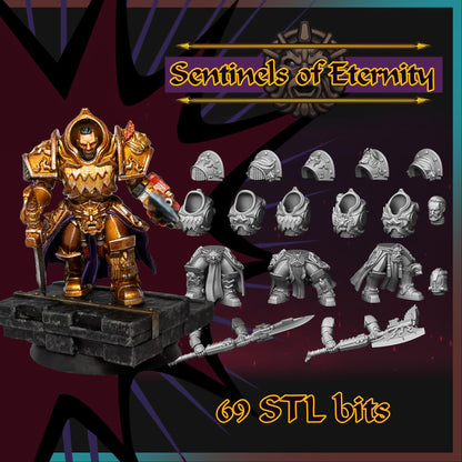 Sentinels of Eternity | EightLegsMiniatures | Wargaming | Tabletop game | 3D printed miniature | OPR compatible