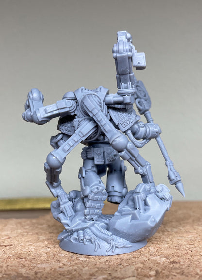 Silver Wardens - Technical Soldier | DMGMinis | Wargaming | Tabletop games | 32mm scale | Grimdark compatible