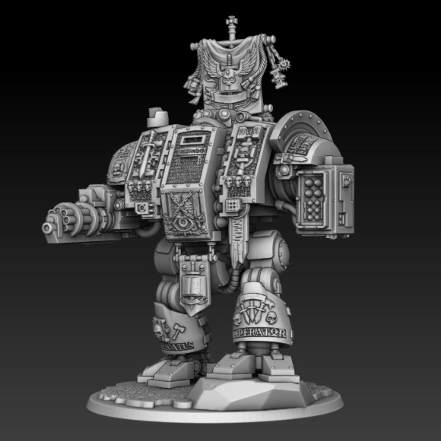 Silver Wardens - Robot of Death | DMGMinis | Wargaming | Tabletop games | 32mm scale | Grimdark compatible
