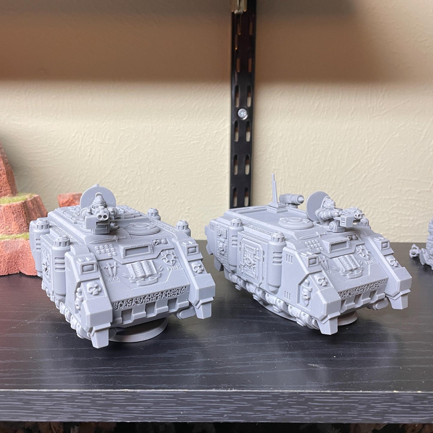 Silver Wardens - Ferox Series Grav Transports | DMGMinis | Wargaming | Tabletop games | 32mm scale | Grimdark compatible