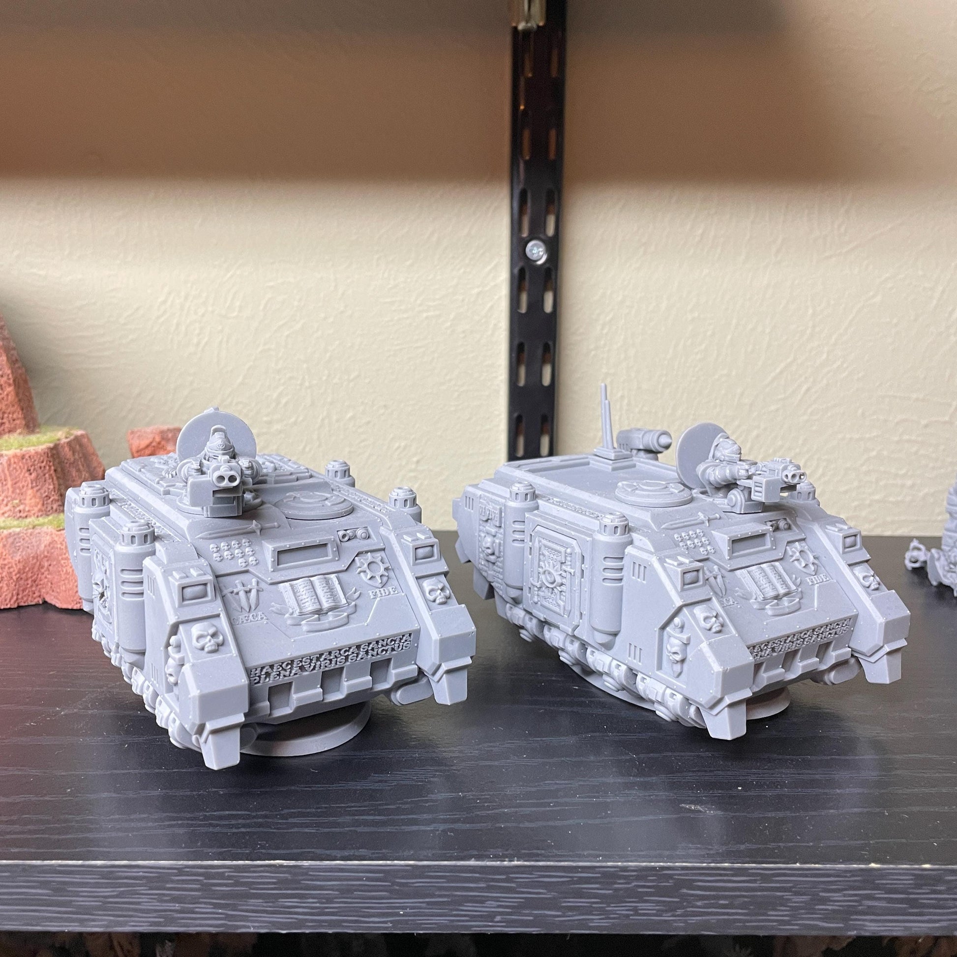 Silver Wardens - Ferox Series Grav Transports | DMGMinis | Wargaming | Tabletop games | 32mm scale | Grimdark compatible