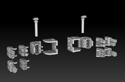 Silver Wardens - Grav Raider Tank-Troop Carrier | DMGMinis | Wargaming | Tabletop games | 32mm scale | Grimdark compatible