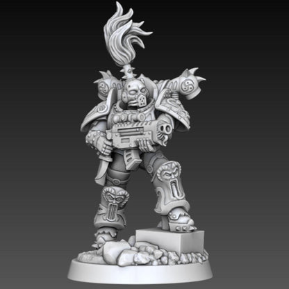 Chaos - Chaos - Cult of Excess Marines | DMGMinis | 3D printed miniatures | Wargaming | Tabletop games | 32mm scale | Grimdark compatible