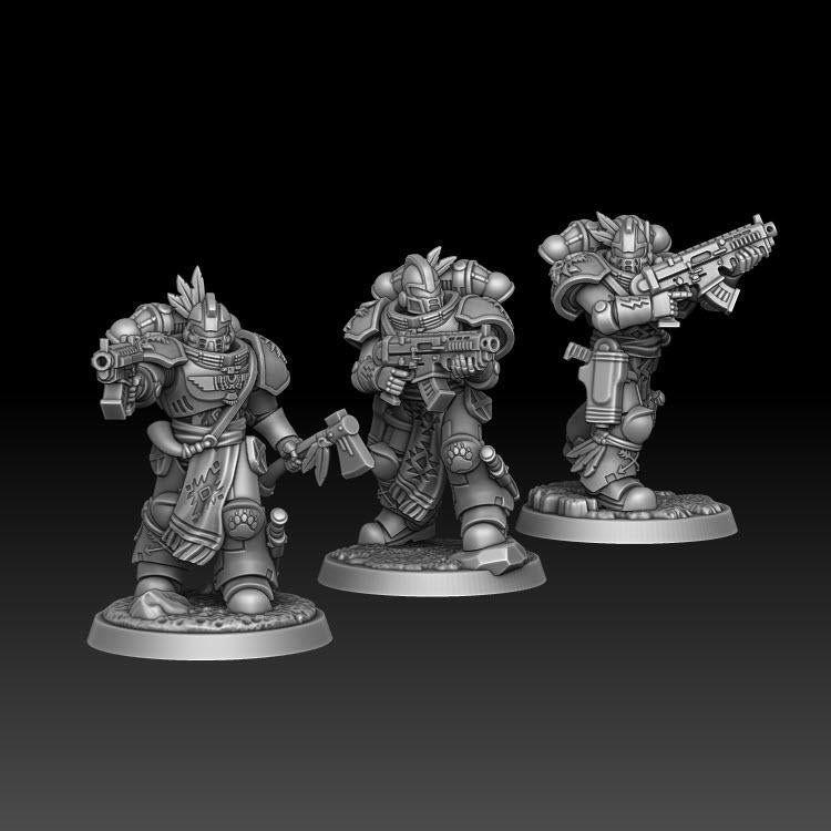 Guardians of the Path - Intercessionists | DMGMinis | Wargaming | Tabletop games | 32mm scale | Grimdark compatible