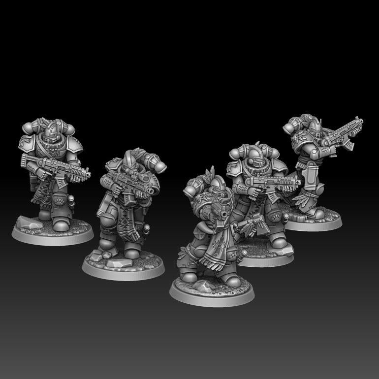 Guardians of the Path - Intercessionists | DMGMinis | Wargaming | Tabletop games | 32mm scale | Grimdark compatible