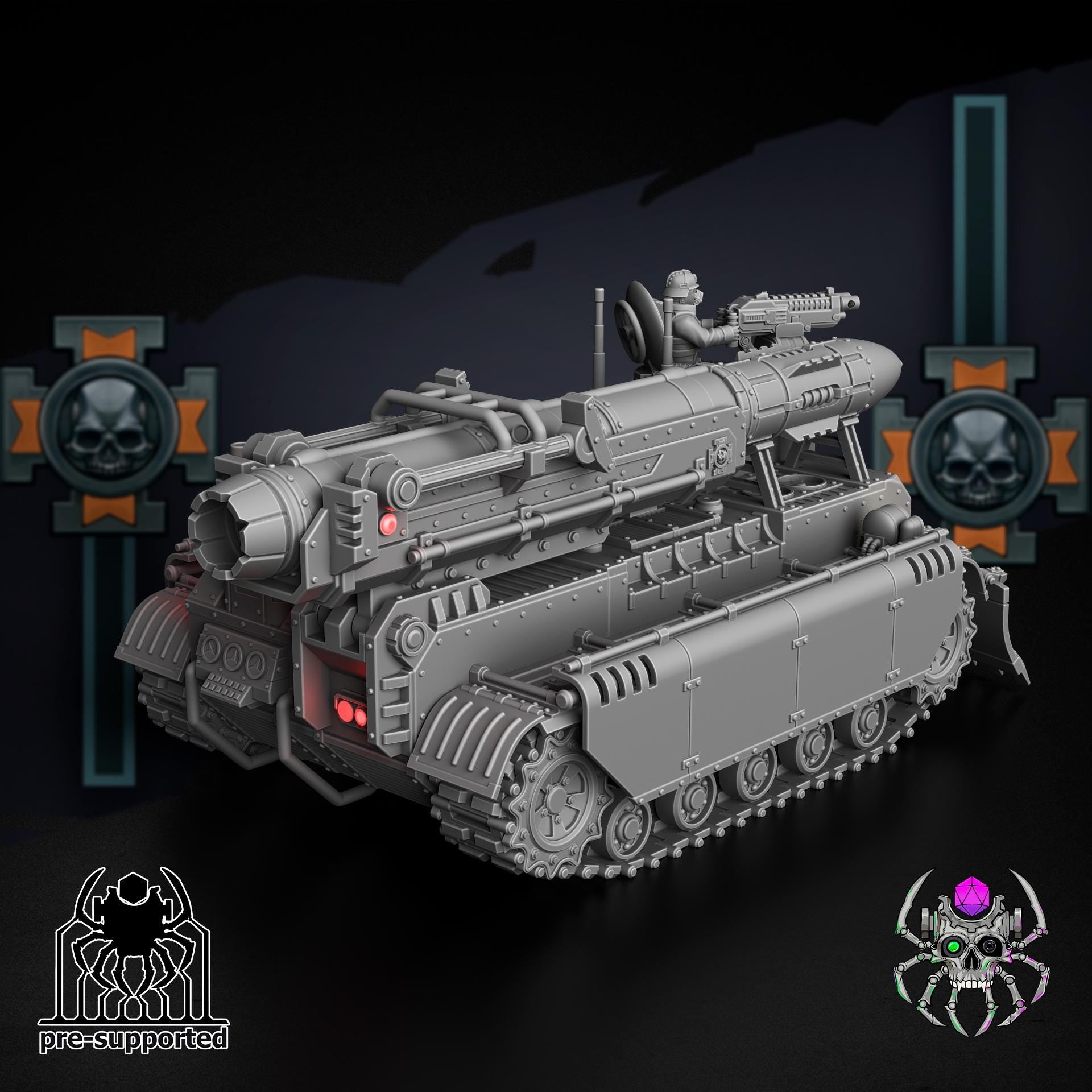 Korps Of Ashes - Nightmare | EightLegs Miniatures | Wargaming | Tabletop | Minifigure |28mm scale| 32mm scale | Grimdark compatible