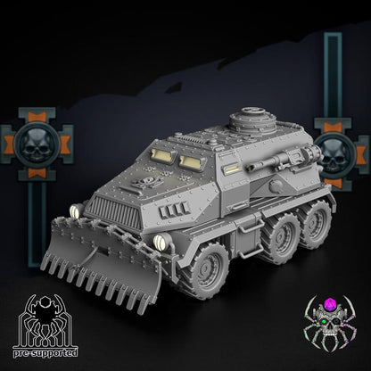 Korps Of Ashes - Minotaur | EightLegs Miniatures | Wargaming | Tabletop | Minifigure |28mm scale| 32mm scale | Grimdark compatible