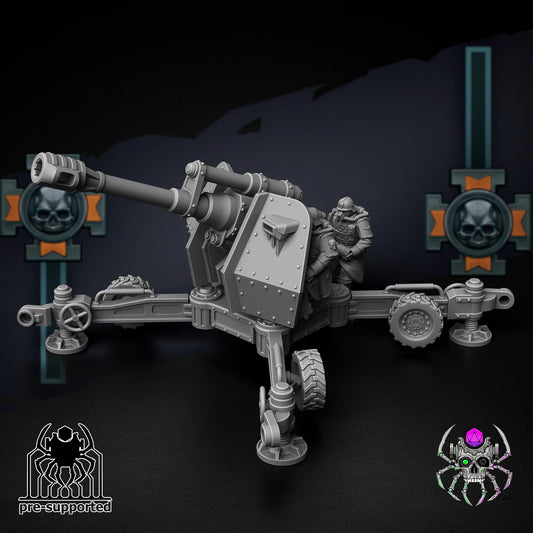 Korps Of Ashes - Heavy Fire Support Team | EightLegs Miniatures | Wargaming | Tabletop | Minifigure | Grimdark compatible