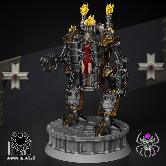 The Widows Sarcophagus | EightLegs Miniatures | 3D printed Miniature | OPR compatible