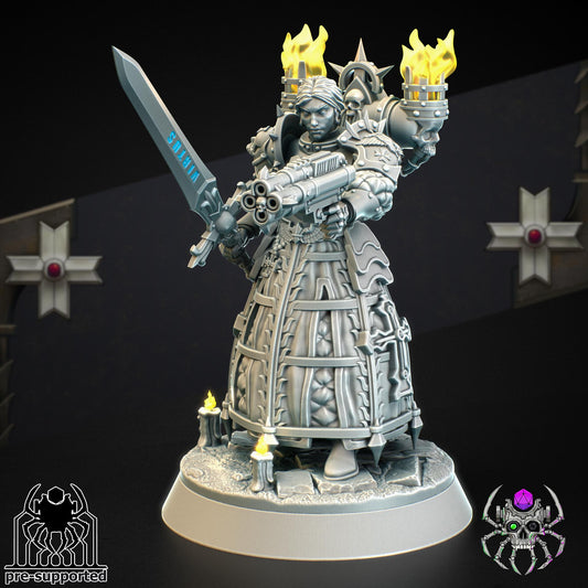 The High Prefect Widow | EightLegs Miniatures | 3D printed Miniature | OPR compatible
