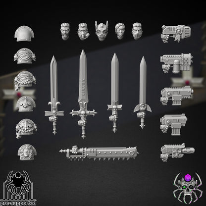 Widows Erelim Squad | EightLegs Miniatures | 3D printed Miniature | OPR compatible