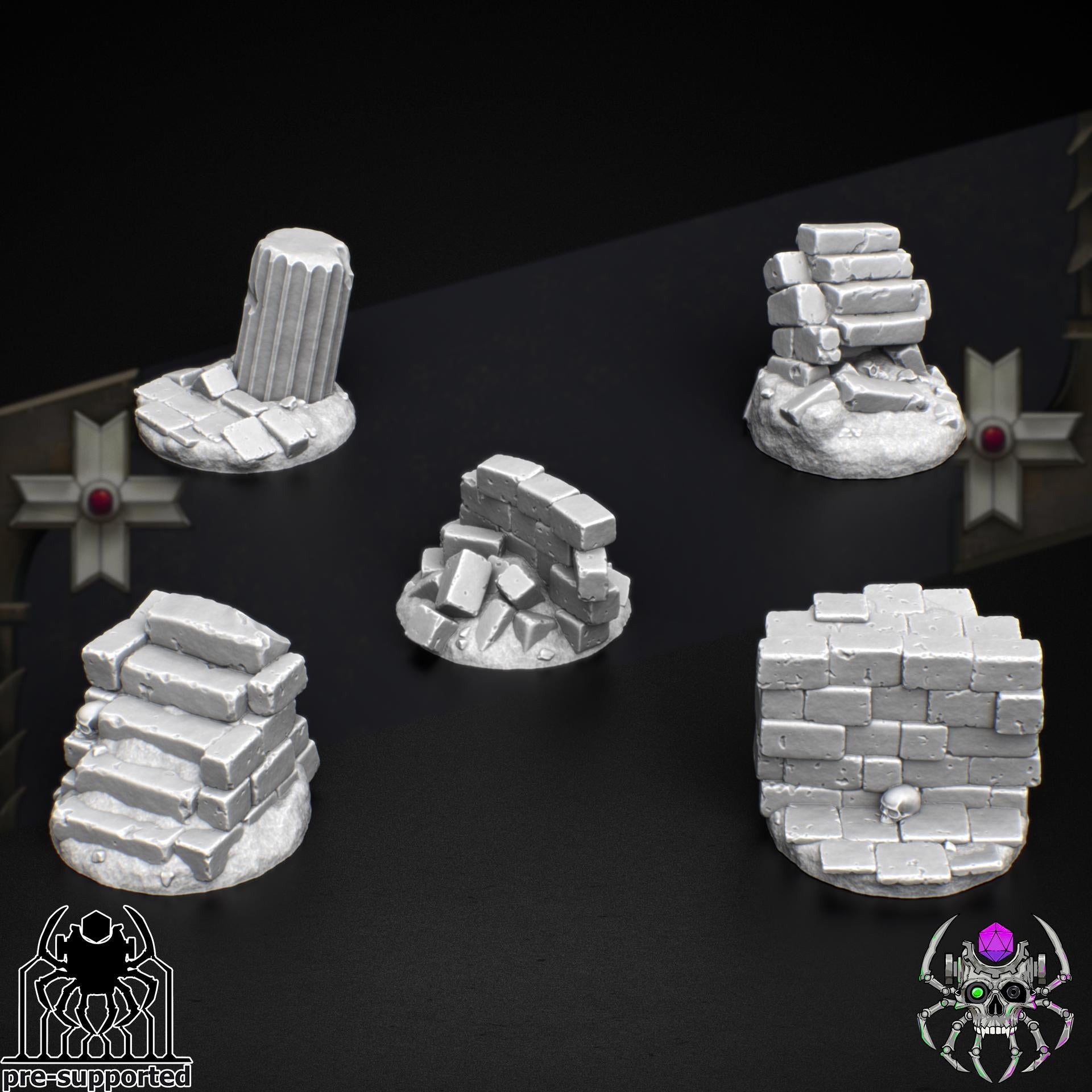 Widows Ishim Squad | EightLegs Miniatures | 3D printed Miniature | OPR compatible