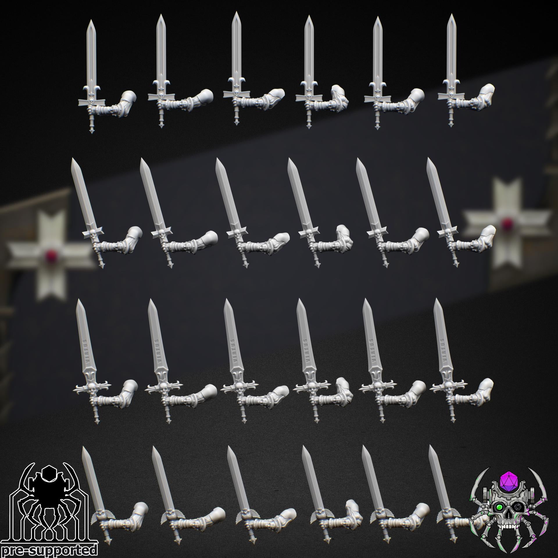 Widows Ishim Squad | EightLegs Miniatures | 3D printed Miniature | OPR compatible